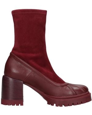 Casadei Heeled Boots - Viola