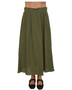 Marella Emmbiada Maxi Rok - Groen