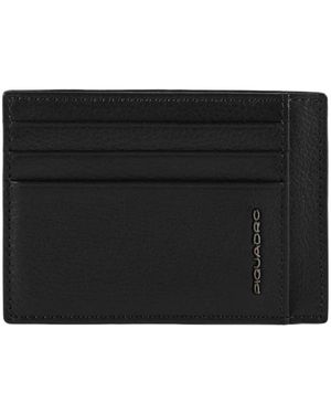 Piquadro Modus Special Credit Card Pouch - Schwarz
