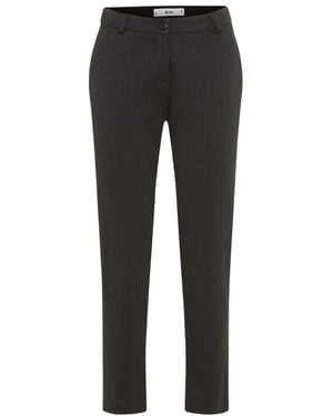 Brax Cropped Trousers - Negro