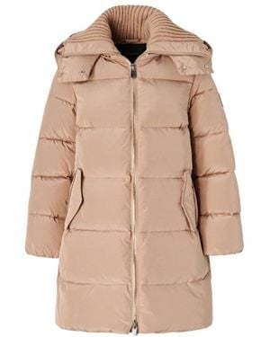 Pinko Dulcamara Gewatteerde Jas - Naturel