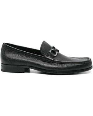 Ferragamo Grandioso Leder Loafer - Schwarz