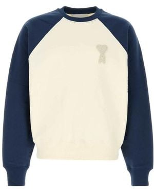 Ami Paris Sweatshirts - Blu