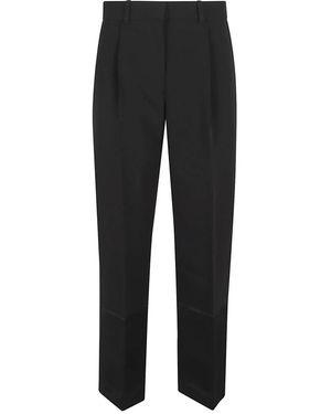 Tory Burch Cropped Trousers - Black
