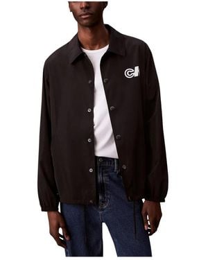 Calvin Klein Light Jackets - Black