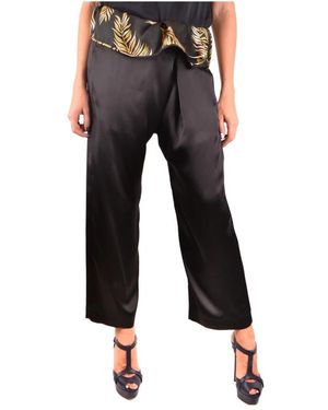forte_forte Wide Trousers - Black