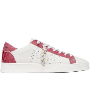 P448 Schoenen ,Veelkleurig ,Leer Jack Charm - Roze