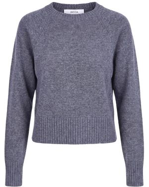 Jucca Round-Neck Knitwear - Azul