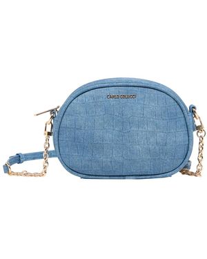 carlo colucci Cross Body Bags - Blue
