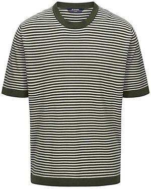 K-Way Round-Neck Knitwear - Black