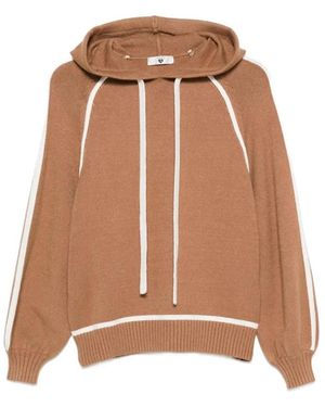 Twinset Hoodies - Brown