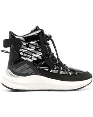 EA7 Lace-Up Boots - Black