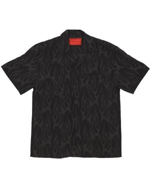 Vision Of Super Short Sleeve Shirts - Black