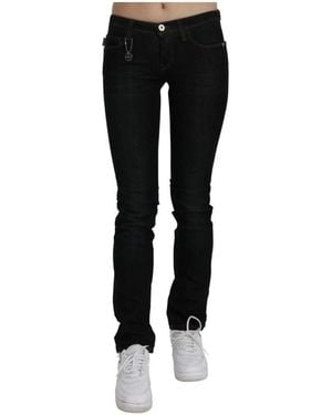 CoSTUME NATIONAL Skinny Fit Jeans - Black