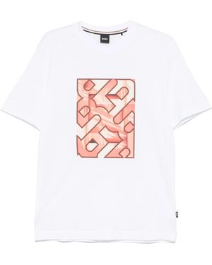 BOSS T-Shirts - Bianco