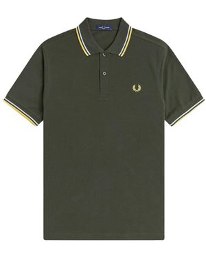 Fred Perry Polo Shirts - Green