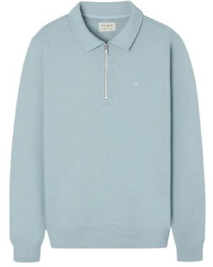 Silbon Zip-Throughs - Blue