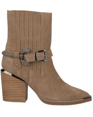 Alma En Pena. Cowboy & Biker Boots - Brown