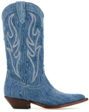Sonora Boots Cowboy & Biker Boots - Blue