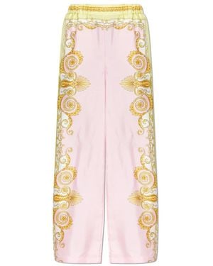 Versace Wide Trousers - Pink