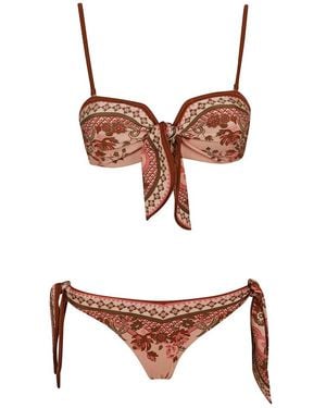 Zimmermann Bikinis - Marrón