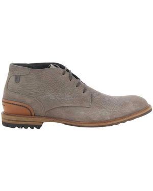Floris Van Bommel Taupe schuhe sfm-50141 - Grau