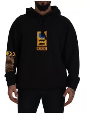 Dolce & Gabbana Hoodies - Black
