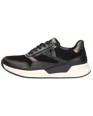 Gabor Rollingsoft Sneakers Laag - Schwarz