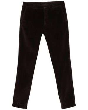 Incotex Slim-Fit Trousers - Negro