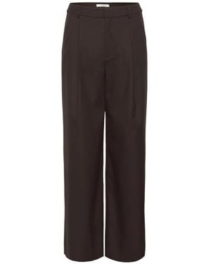 Gestuz Straight Pants - Brown