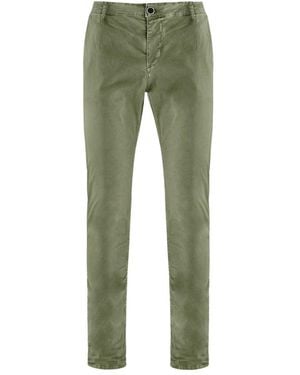 Bomboogie Slim-Fit Trousers - Green