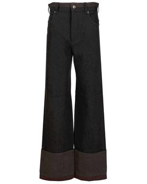 Loewe Wide Jeans - Black