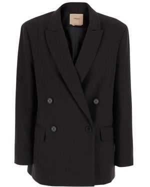Twinset Jassen ,Zwart ,Jassen