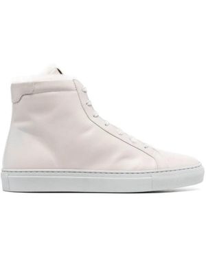 Eleventy Schoenen ,Leer Sneaker - Grijs