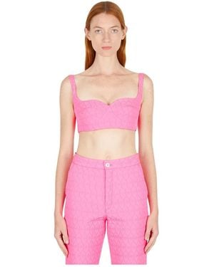 Marco Rambaldi Sleeveless Tops - Rosa