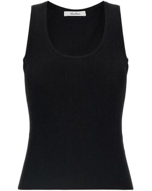 Max Mara Tops ,Zwart ,Polyester Editta Tank Top