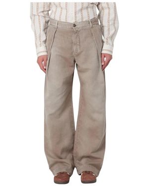 WOOD WOOD Wide Jeans - Gris