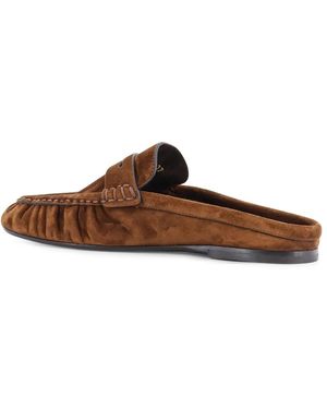 Saint Laurent Mules - Brown