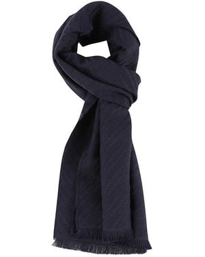 Emporio Armani Winter Scarves - Blu