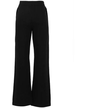 Not Shy Wide Trousers - Zwart
