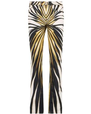 Roberto Cavalli Slim-Fit Trousers - Metallizzato