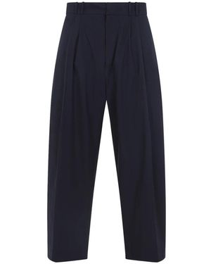 Studio Nicholson Wide Trousers - Blue