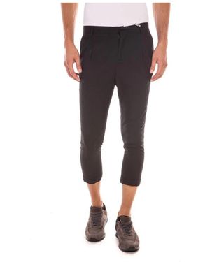 Daniele Alessandrini Cropped Trousers - Black