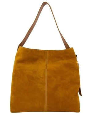 McQueen T-Bar Sling Shopper Bag - Brown