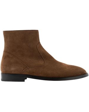 Buttero Ankle Boots - Brown