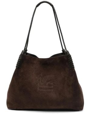 Etro Tote Bags - Brown