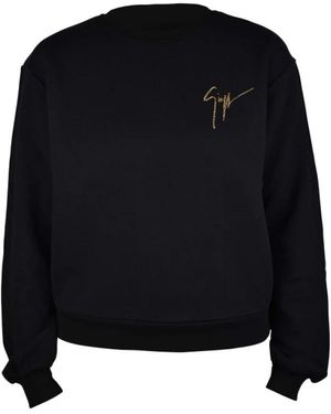 Giuseppe Zanotti Kort Sweatshirt - Zwart