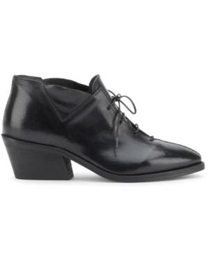 Moma Scarpa Allacciata Colorado - Schwarz