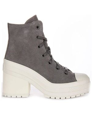 Converse Heeled Boots - Grey