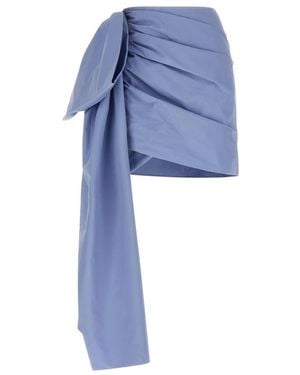 Self-Portrait Short Skirts - Blue